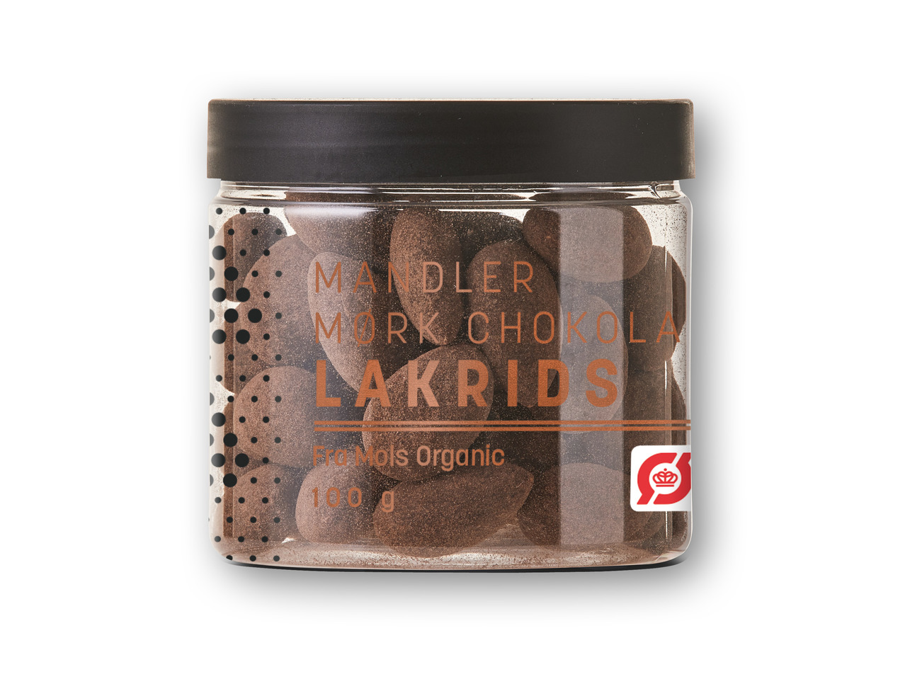WH Økologiske chokolademandler