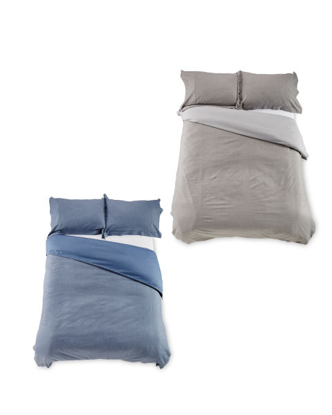 Chambray King Duvet Set