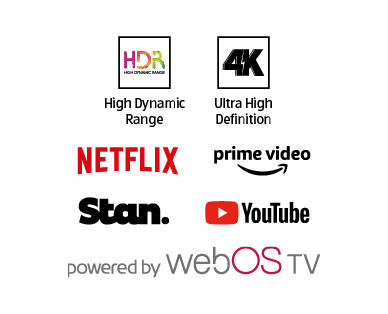 60" 4K Ultra HD WebOS TV