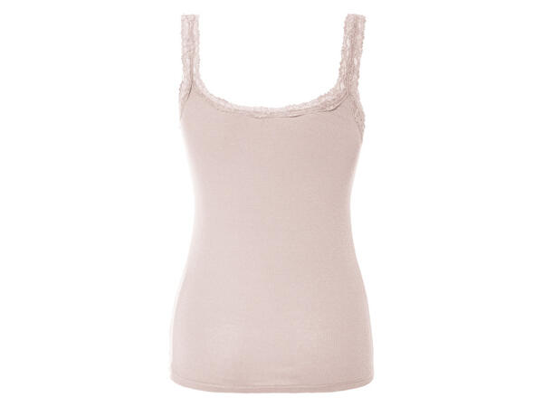 esmara(R) Damen Tops, 3 Stück, mit Spitze