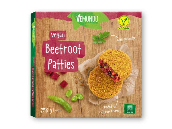 Veganske grøntsagsbøffer
