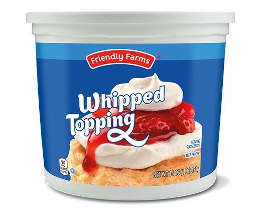 Friendly Farms Whipped Topping