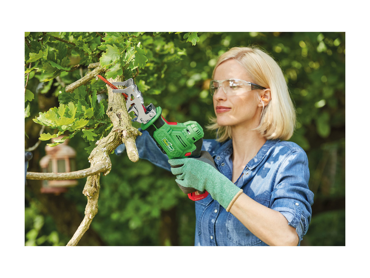 Florabest 12V Li-Ion Cordless Branch Saw1