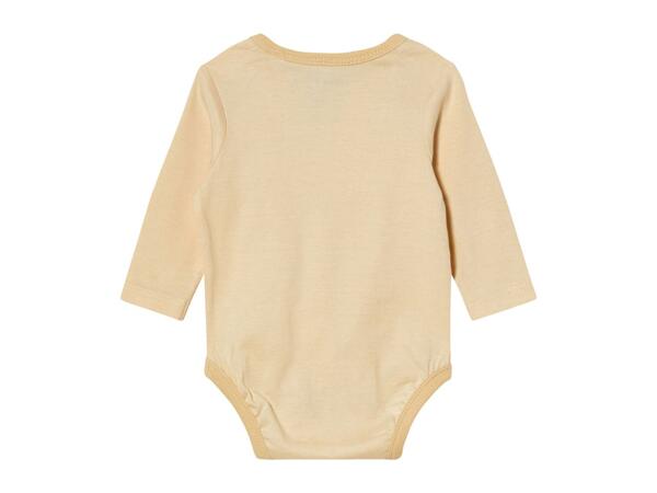 Lupilu Baby Long-Sleeve Bodysuits - 3 Pack