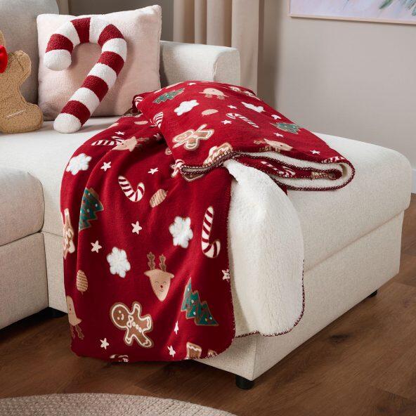 HOME CREATION(R) 				Plaid teddy