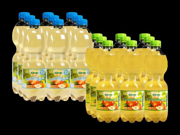 Apfelsaft gespritzt oder Leichter Apfel