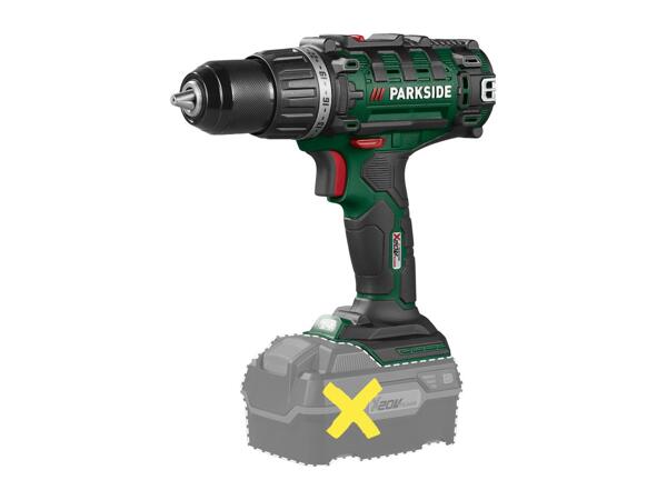 Parkside 20V Cordless Drill Driver - Bare Unit