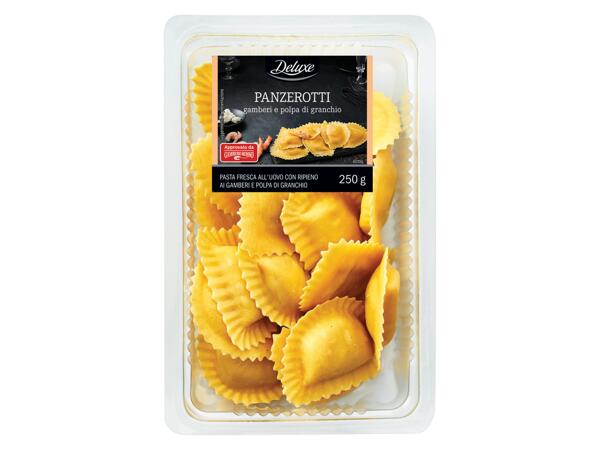 Panzerotti with Prawn and Crab Filling