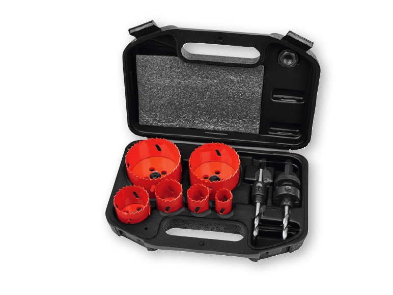 Powerfix Bi-Metal Hole Saw Set/ Carbide Hole Saw Set