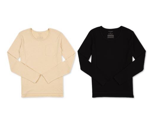 Serra 
 Ladies' 2-Pack Relaxed Long-Sleeve T-Shirts