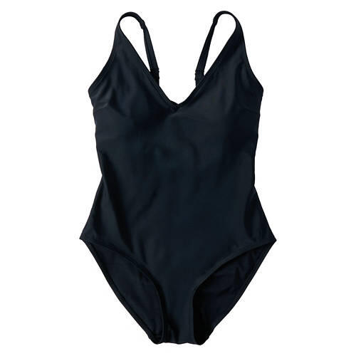 Ladies Premium Swimsuit - Black, L