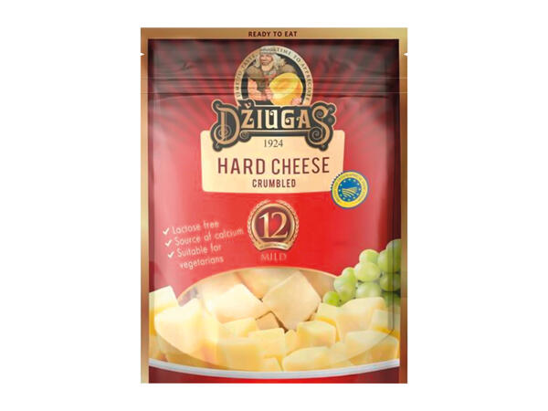 Džiugas Crumbled Mild Hard Cheese