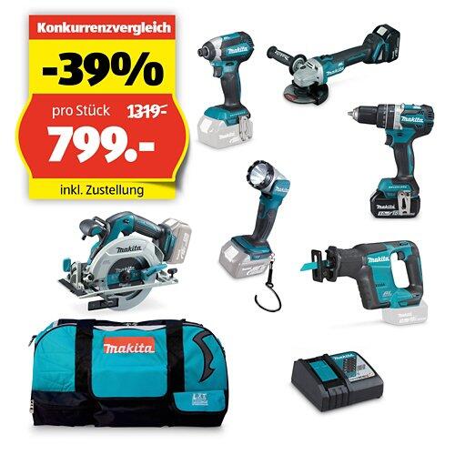MAKITA Akku-Spezialset LXT, DLX6092T