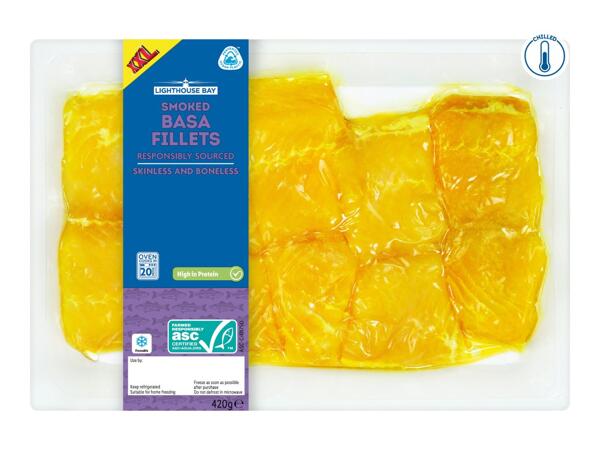 XXL 4 Smoked Basa Fillets