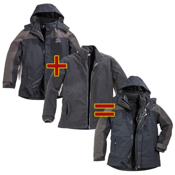 Funktionsjacke 3in1