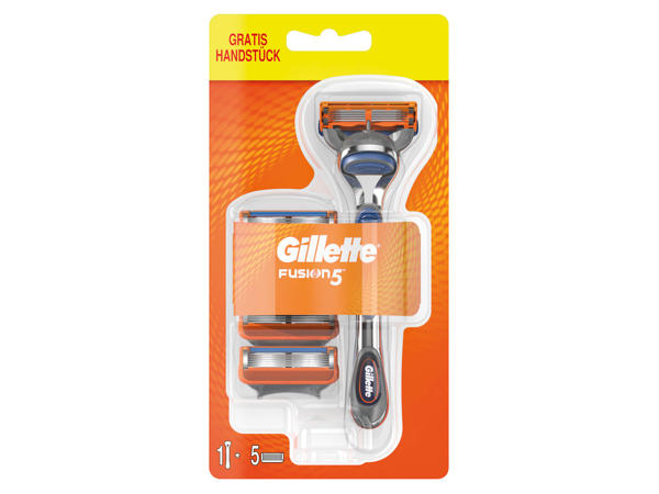 GILETTE Fusion 5 Klingen + Handstück gratis