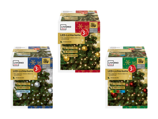 Guirlande lumineuse pour arbre à LED