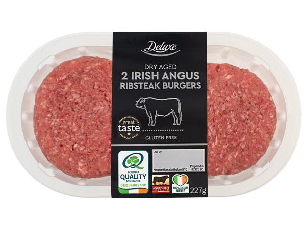 Dry Aged Irish Angus Ribsteak Burgers