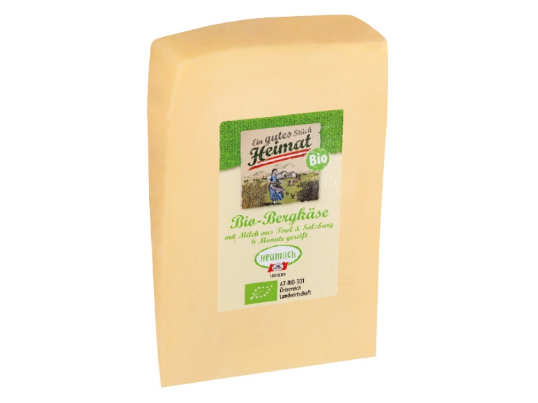 EIN GUTES STÜCK HEIMAT Bio-Bergkäse