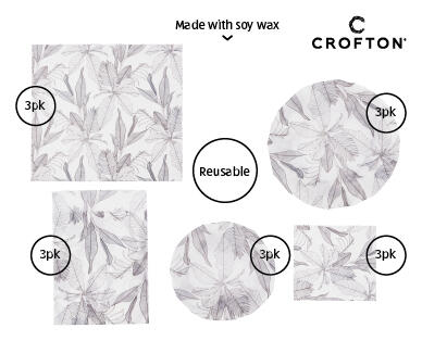 Reusable Soy Wax Covers