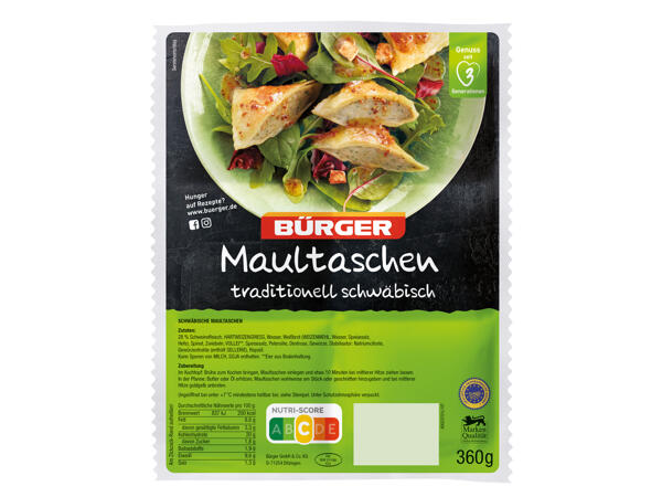 Bürger Schwäbische Maultaschen