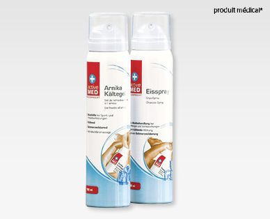 Gel froid à l'arnica/Spray froid ACTIVE MED