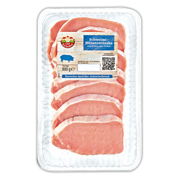 Schweine-Minutensteaks
