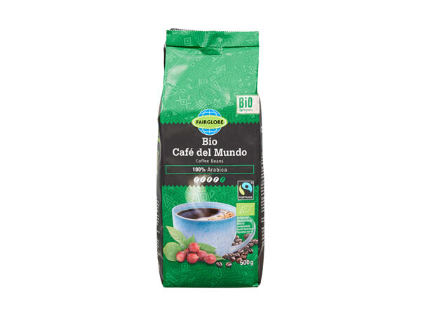 Café en grains bio Fairtrade
