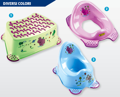 Sgabello/Riduttore per WC/Vasino per bambini EASY HOME(R)