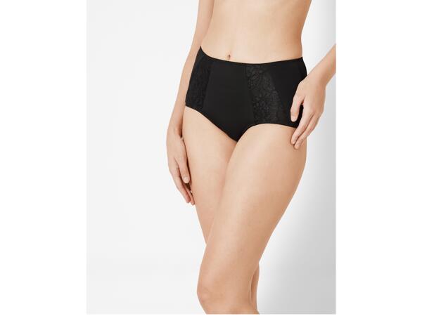 Ladies' briefs with lace, 2 pieces