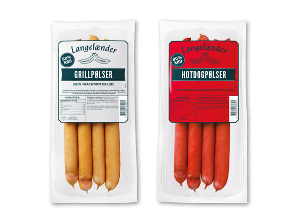 Langelænder pølser