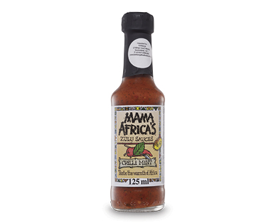 Mama Africa's Zulu Hot Sauces 125ml