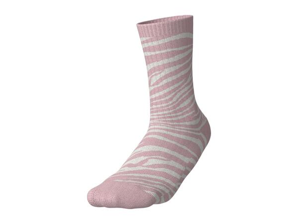 Esmara Ladies' Pink Thermal Socks - 2 Pairs