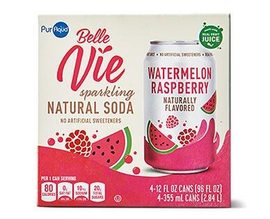 PurAqua 
 Belle Vie Sparkling Natural Soda 4-Pack