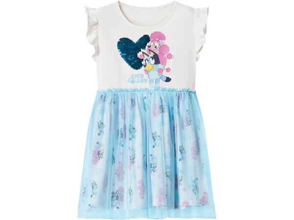 Girls' Dress "Peppa Piga, Bluey"
