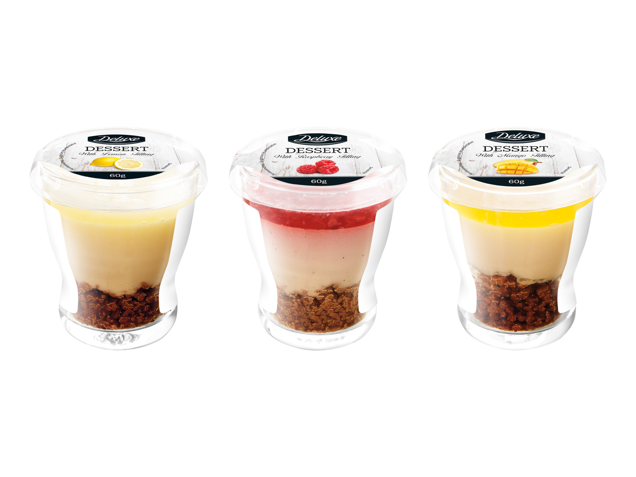 Dessert aux fruits en verrine