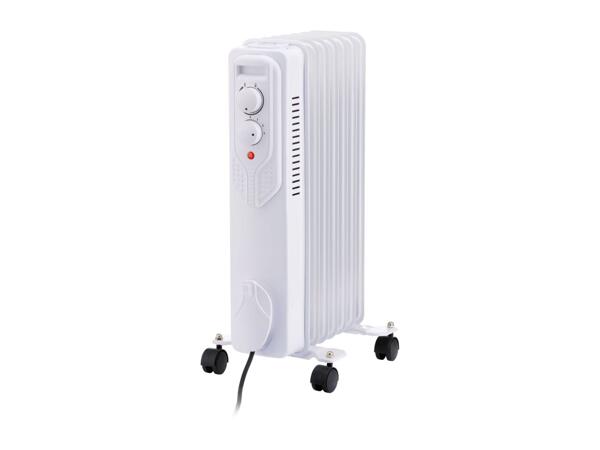 Silvercrest Oil-Filled Radiator - White