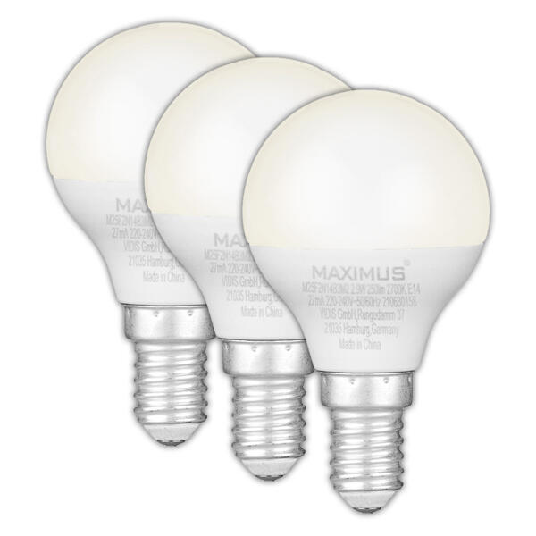 LED-Leuchtmittel 3er-Spar-Pack