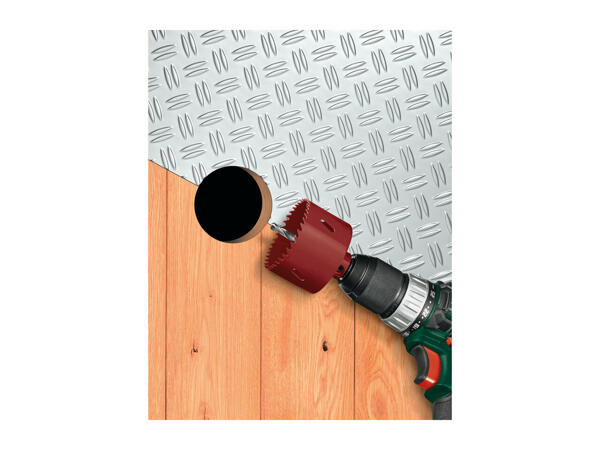 Parkside Bi-Metal Hole Saw or Drywall Bit Set