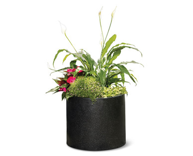 Gardenline Round Stone Planter