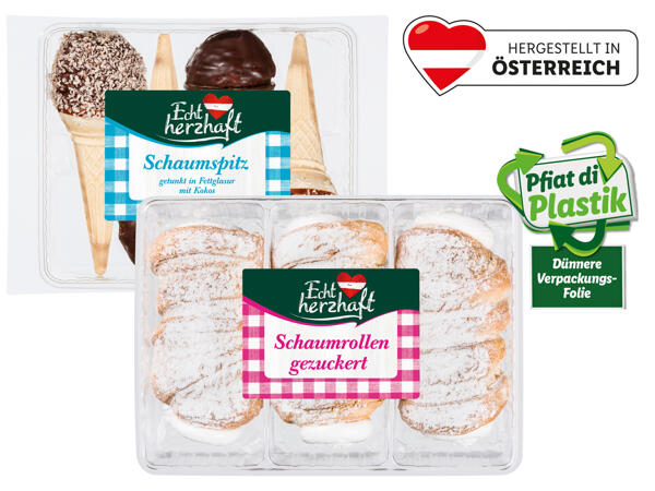Schaumspitz oder Schaumrollen