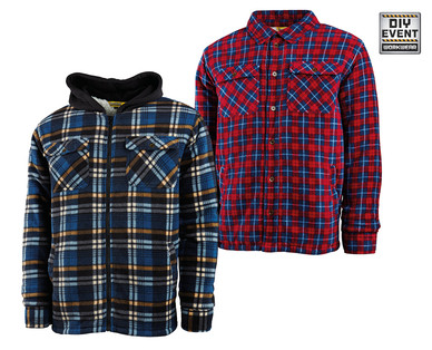 Sherpa Lined Padded Work Shirt