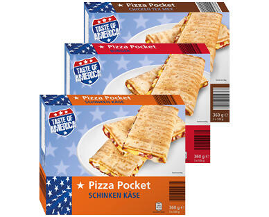 TASTE OF AMERICA
PIZZA POCKETS