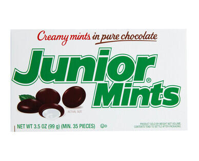 Junior Mints 99g or Junior Caramels 102g