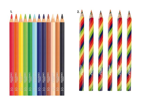 Jumbo-Buntstifte/Regenbogen-Stifte