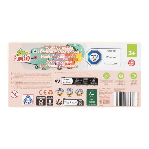 PLAYLAND(R) 				Puzzle en bois