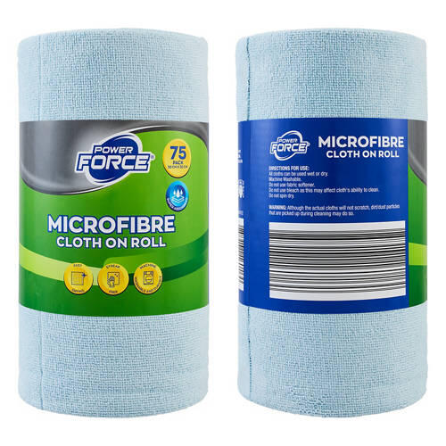 Microfibre Cloth On Roll 75 Pack