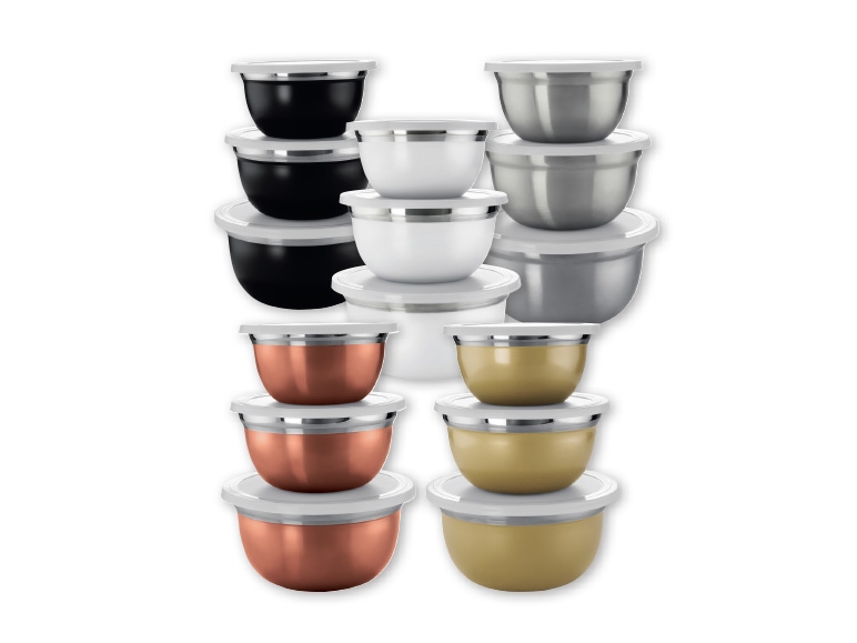 ERNESTO Stainless Steel Bowl Set