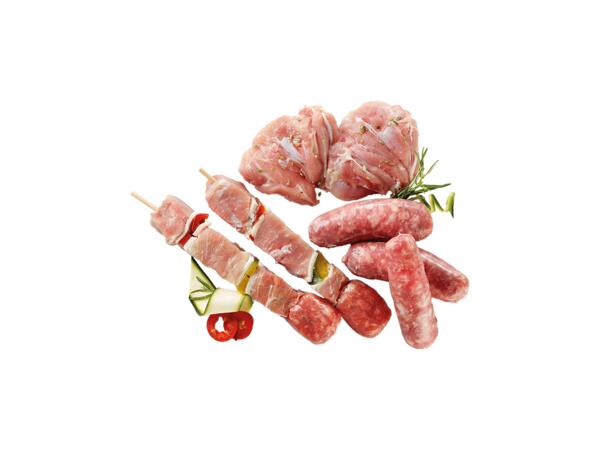 Pork and Chicken Mixed to Grill