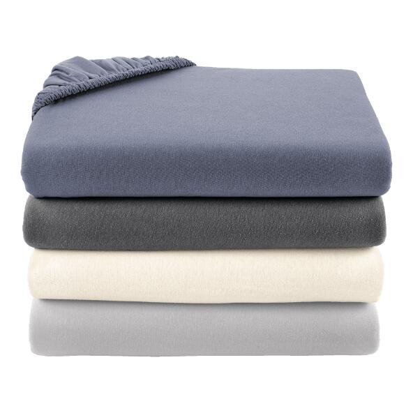 NOVITESSE(R) 				Jersey-Spannbetttuch, 2 Pers.